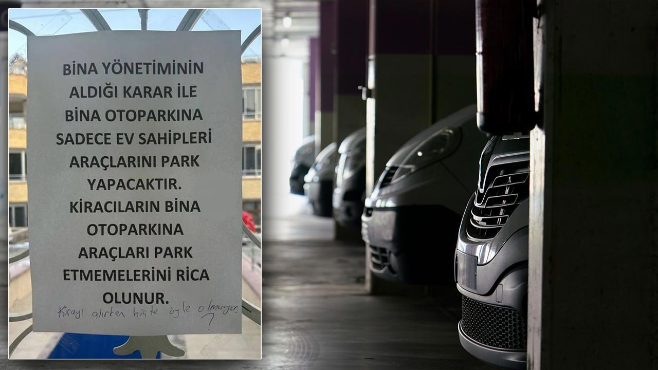 Site Yönetimi Kiracının Otopark Hakkına 'Karışamaz'