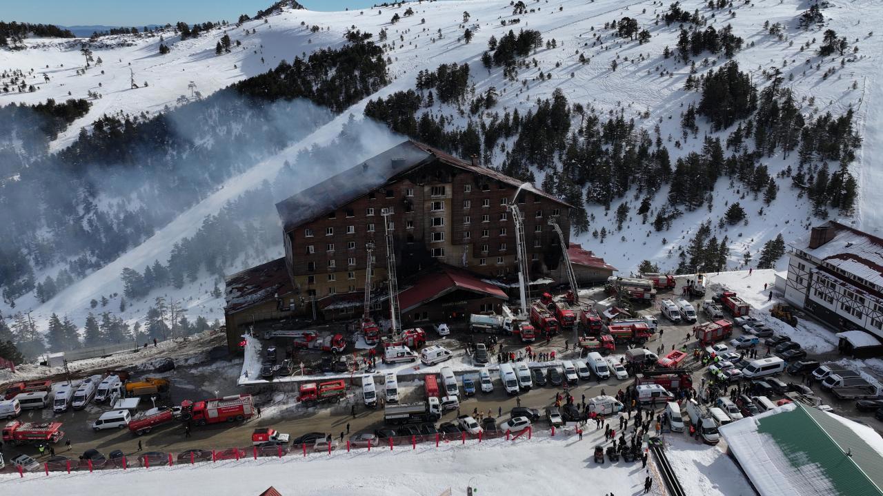 Kartalkaya'daki Otel Yangınıyla İlgili 6 Zanlı Daha Tutuklandı