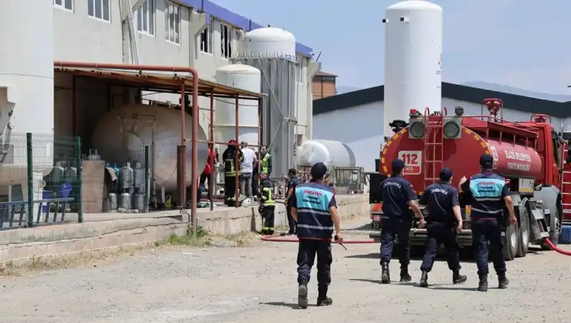 Elazığ’da Gaz Dolum Tesisinde Patlama: Çevreyi Saran Korkunç Anlar