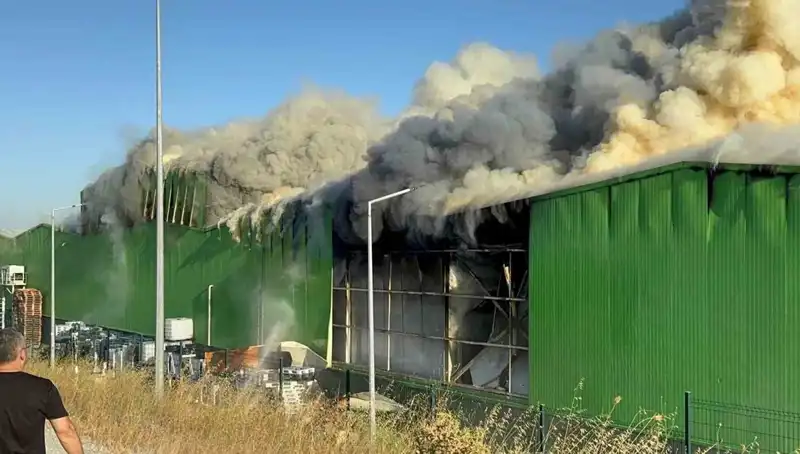 Balıkesir'de Fabrika Yangınında İki İşçi Hayatını Kaybetti: 1 Kişi Tutuklandı