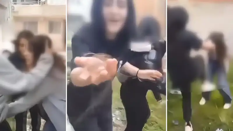 İstanbul'da Zorba Gençler: Saçını Koparıp Kameraya Gülümseyen Olay Şoke Etti
