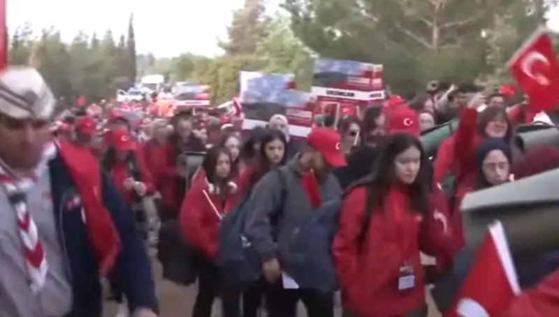 Çanakkale Zaferi'nin 110. Yılında 57. Alay Vefa Yürüyüşü Başladı