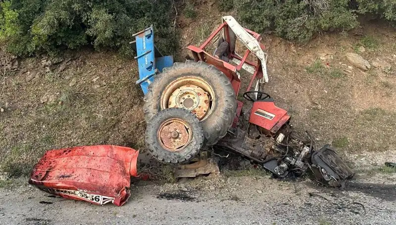 Bozdoğan'da Trafik Kazası: Devrilen Traktörde Bir Kişi Hayatını Kaybetti