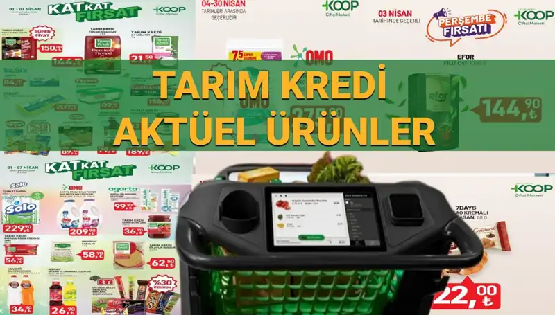 Tarım Kredi Kooperatifi Marketleri'nde Nisan Ayı Çılgın İndirimleriyle Önceki Fiyatlar Geçmişte Kaldı!